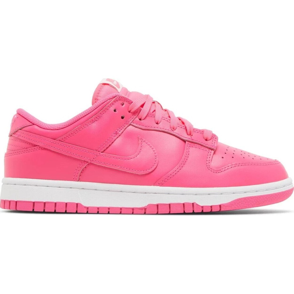 Nike Dunk Low Hyper Pink/White Women's Low Top Sneakers DZ5196-600 Pre-Owned